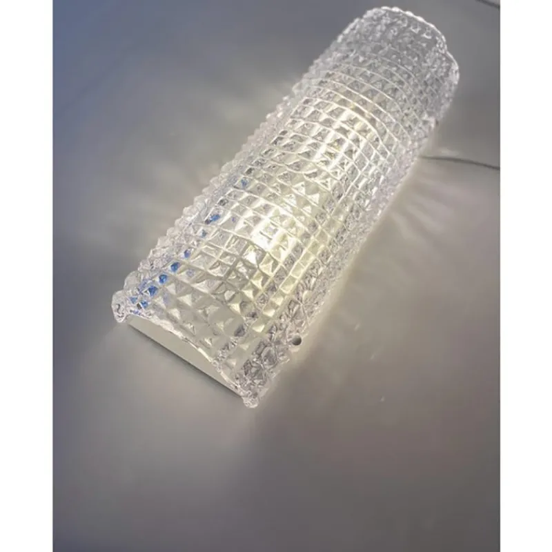 Pamono Crocodile Transparent Murano Glass Wall Sconces by Simoeng, Set of 2> Wall Lights & Sconces