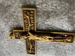 Hot Pamono Crucifix by Line Vautrin