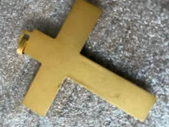 Hot Pamono Crucifix by Line Vautrin