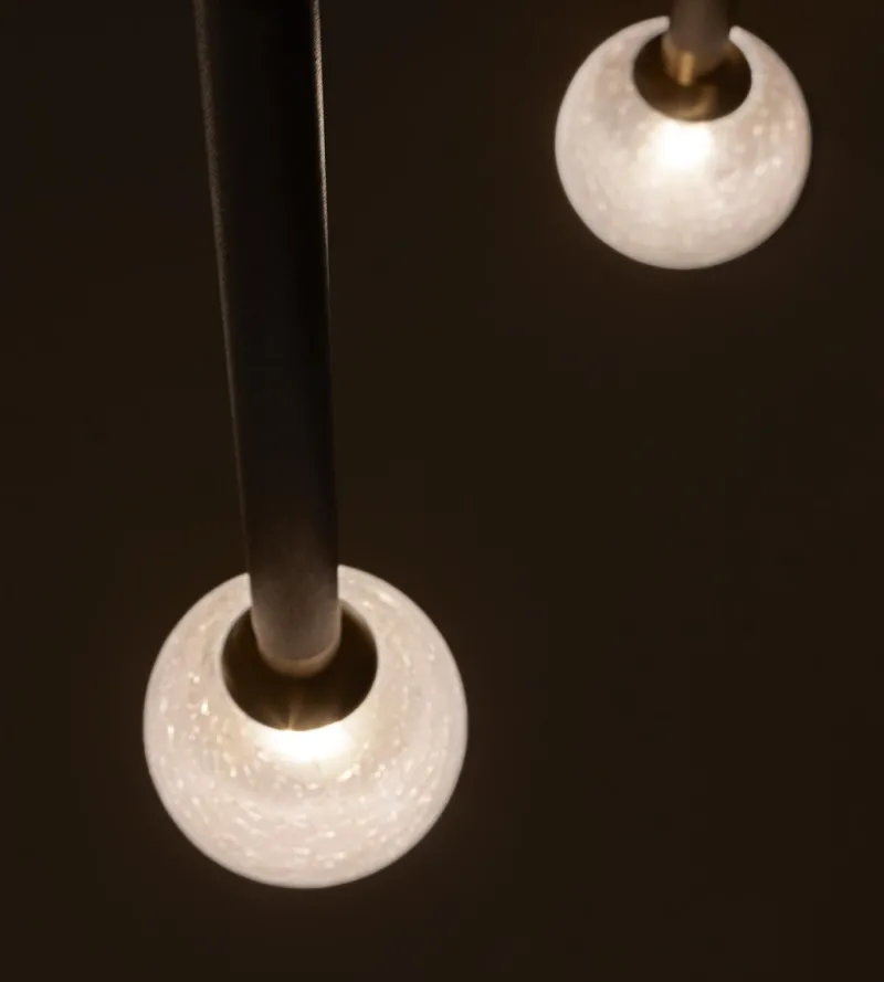 Pamono Crystal Ball Pendant Light by Morica Design> Ceiling Lights