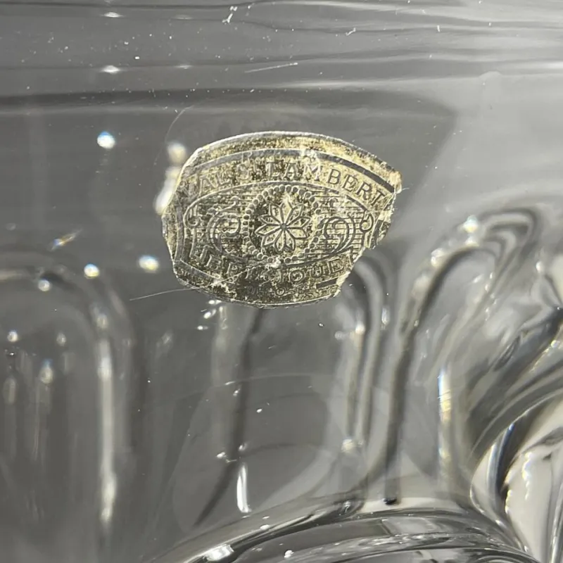 Online Pamono Crystal Champagne Bucket by Antonio Guido Bon for Val Saint Lambert, 1950s-1960s