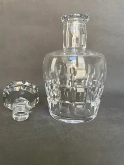 Pamono Crystal Decanter by Jacques Adnet, 1955