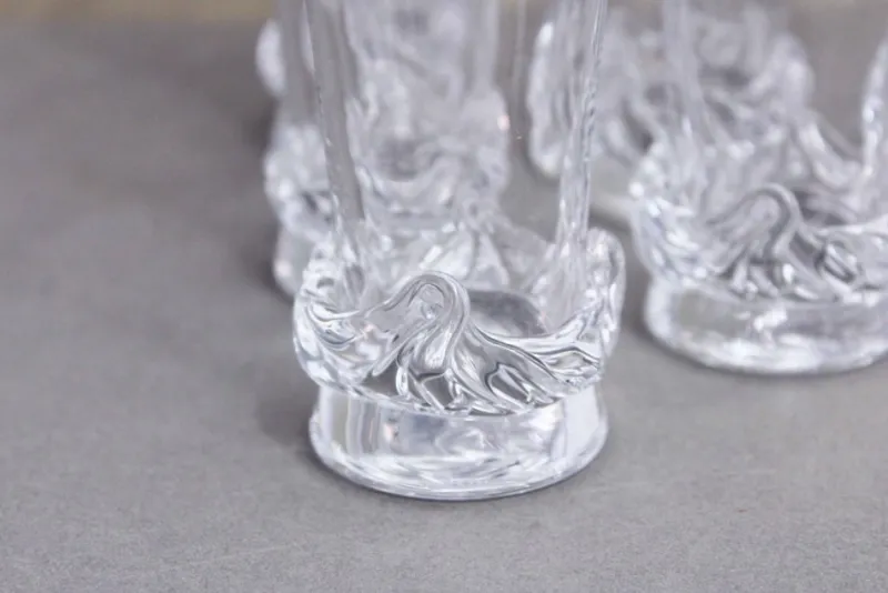 Sale Pamono Crystal Glasses from Daum, France, 1960s, Set of 6