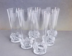 Sale Pamono Crystal Glasses from Daum, France, 1960s, Set of 6