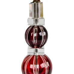 Outlet Pamono Crystal Table Lamp by Leone Aliotti