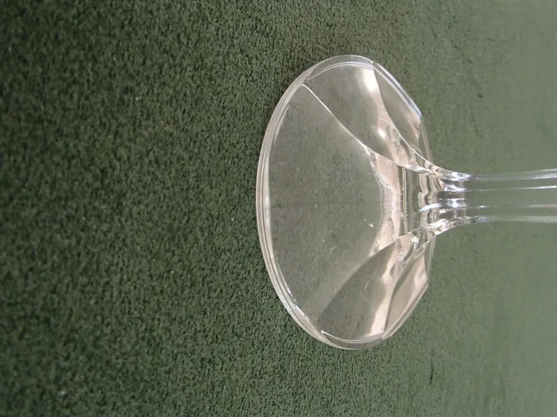 Pamono Crystal Wine Glasses with Gold Rim, 1960s, Set of 6> Glassware