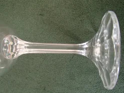 Pamono Crystal Wine Glasses with Gold Rim, 1960s, Set of 6><noscript><img width=