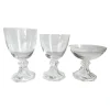 Outlet Pamono Crystal Yale Champagne, Red Wine and White Wine Glasses from Val Saint Lambert, 1970s, Set of 27