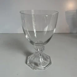 Outlet Pamono Crystal Yale Champagne, Red Wine and White Wine Glasses from Val Saint Lambert, 1970s, Set of 27