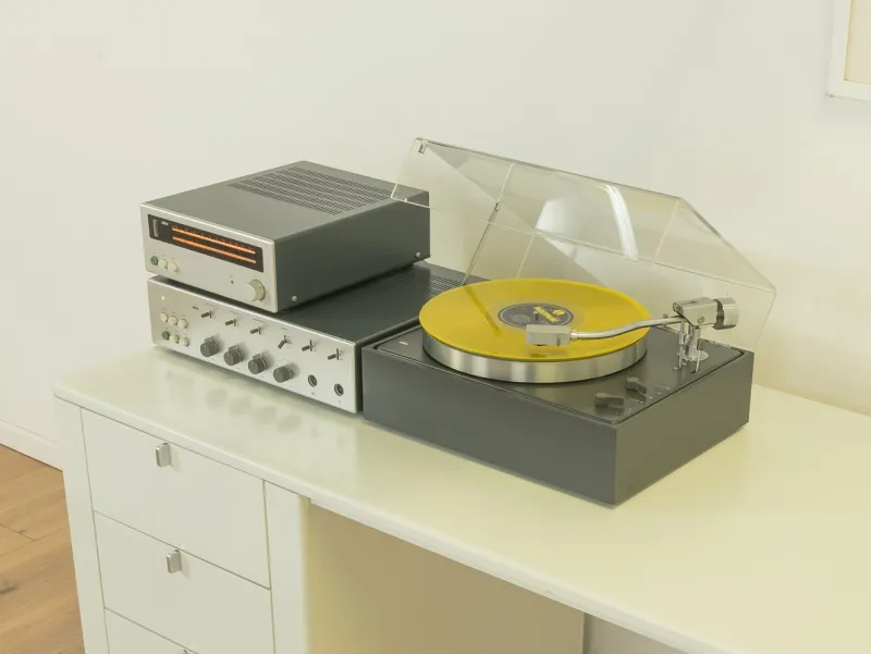 Pamono CSV 500, CE 250 & PCS 5 Hi-Fi-System from Braun, 1960s, Set of 3> Electronics