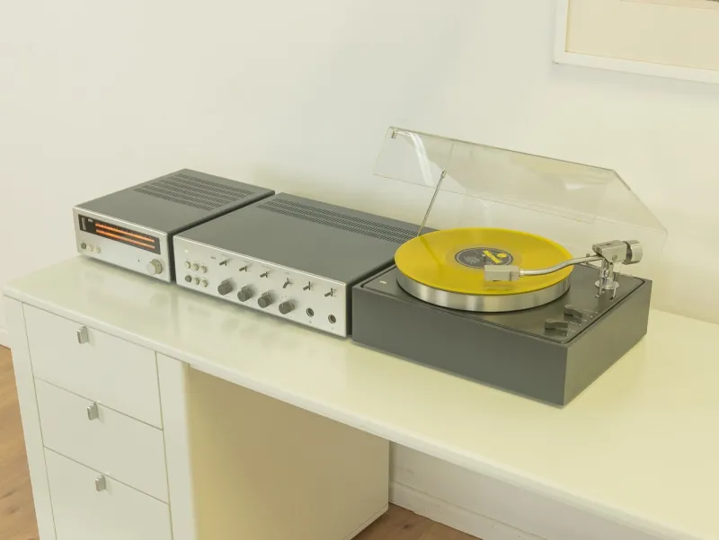 Pamono CSV 500, CE 250 & PCS 5 Hi-Fi-System from Braun, 1960s, Set of 3> Electronics