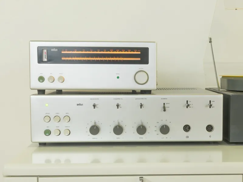 Pamono CSV 500, CE 250 & PCS 5 Hi-Fi-System from Braun, 1960s, Set of 3> Electronics