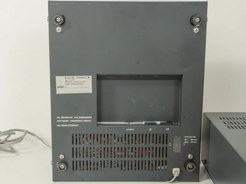 Pamono CSV 500, CE 250 & PCS 5 Hi-Fi-System from Braun, 1960s, Set of 3> Electronics