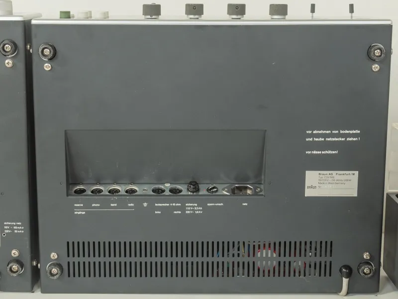 Pamono CSV 500, CE 250 & PCS 5 Hi-Fi-System from Braun, 1960s, Set of 3> Electronics