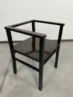 Best Pamono Cubist Art Deco Desk Chair, 1930s