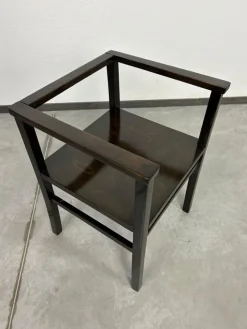 Best Pamono Cubist Art Deco Desk Chair, 1930s