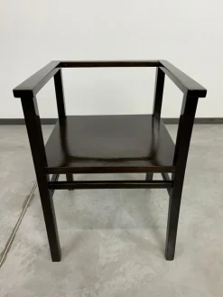 Best Pamono Cubist Art Deco Desk Chair, 1930s