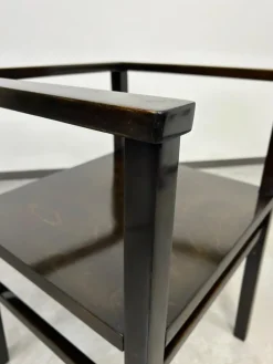 Best Pamono Cubist Art Deco Desk Chair, 1930s
