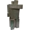Pamono Cubist Bronze Sculpture The Twins by Willy Kessels, 1920s> Art Deco