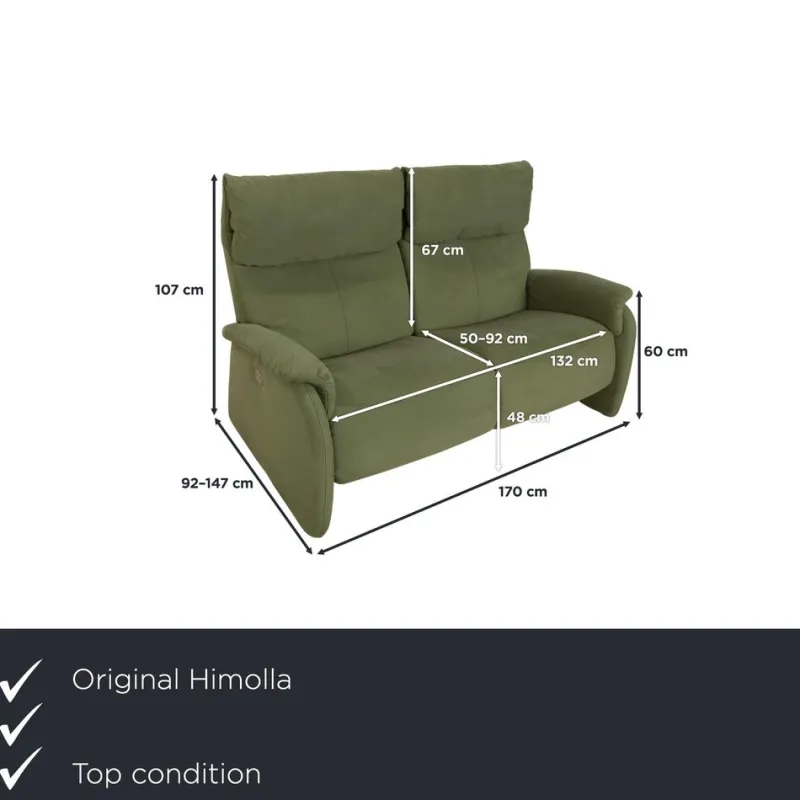 Online Pamono Cumuly Fabric Two-Seater Sofa from Himolla