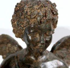Pamono Cupid, Early 1800s, Large Bronze><noscript><img width=