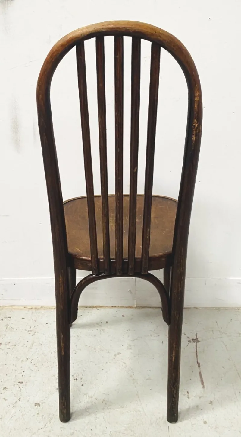 Pamono Curved Wooden Chairs, Set of 6> Side Chairs & Dining Chairs