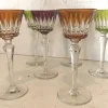 Sale Pamono Cut Crystal Glasses from Baccarat, 20th Century, Set of 6