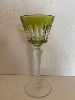 Sale Pamono Cut Crystal Glasses from Baccarat, 20th Century, Set of 6