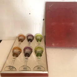 Sale Pamono Cut Crystal Glasses from Baccarat, 20th Century, Set of 6
