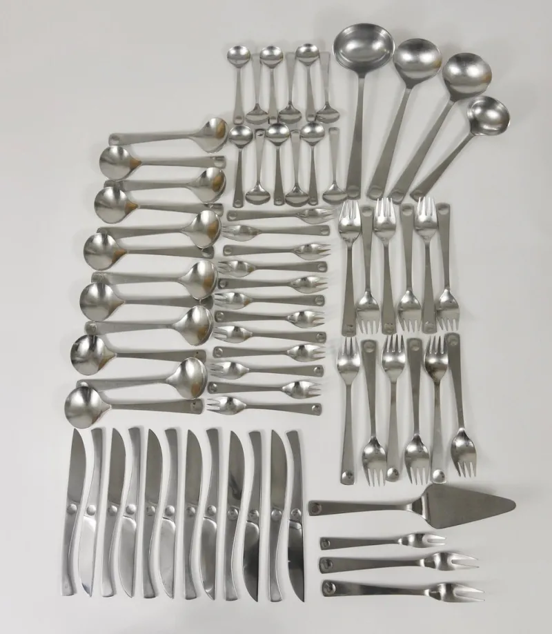 Online Pamono Cutlery attributed to Wolf Karnagel for Rosenthal, 1970s, Set of 68