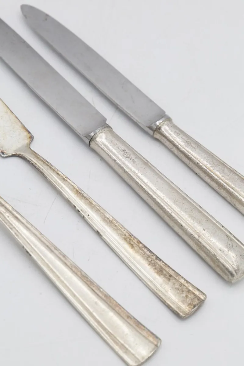 Pamono Cutlery by Gio Ponti for Krupp, Milan, 1950s, Set of 48> Cutlery & Serving Utensils