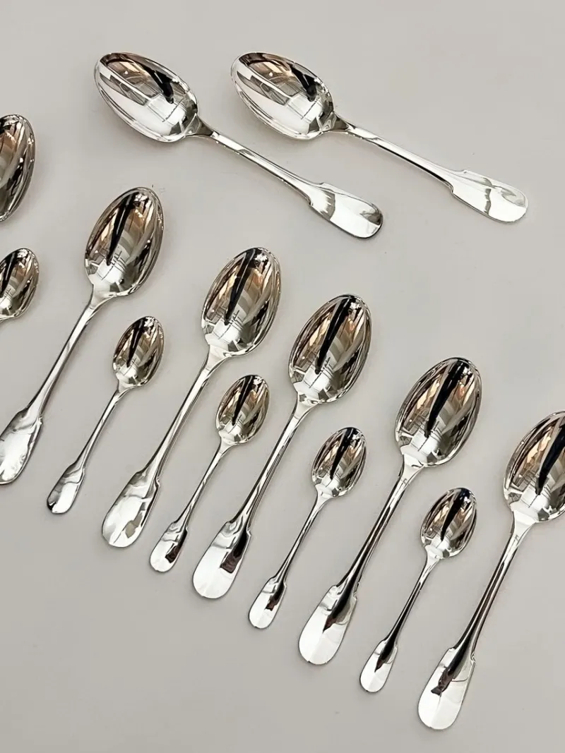 Hot Pamono Cutlery from Christofle, Set of 26
