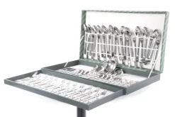 Pamono Cutlery Service by Sehersind for Wellner, 1950s, Set of 75> Cutlery & Serving Utensils