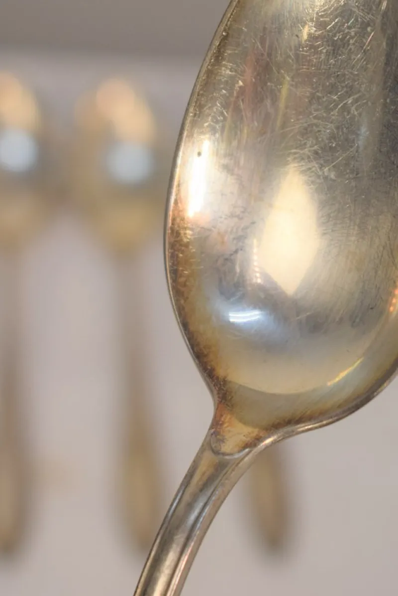 Pamono Cutlery Service for Six People from Krupp Berndorf, 1950s, Set of 18> Dinnerware Accessories