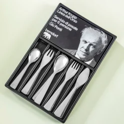 New Pamono Cutlery Set by Gio Ponti for Arthur Kropp Berndorf, 1970s, Set of 28