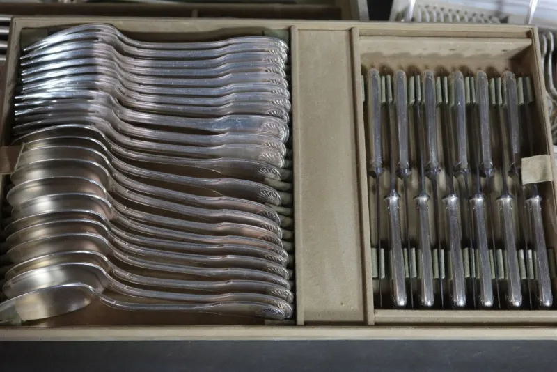 Pamono Cutlery Set from Cristofle, Set of 97> Cutlery & Serving Utensils