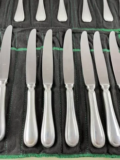 Clearance Pamono Cutlery Set in Silver from Zaramella, Italy, 1990s, Set of 101