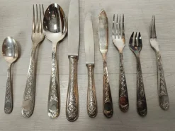 Pamono Cutlery Set with Box from Christofle, 1970s, Set of 114><noscript><img width=