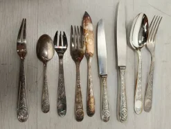 Pamono Cutlery Set with Box from Christofle, 1970s, Set of 114><noscript><img width=