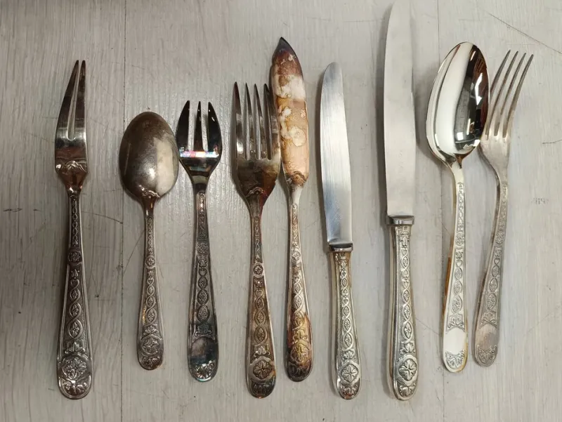 Pamono Cutlery Set with Box from Christofle, 1970s, Set of 114> Cutlery & Serving Utensils