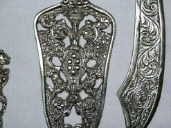 Sale Pamono Cutlery with Heraldic Coats of Arms, Set of 44