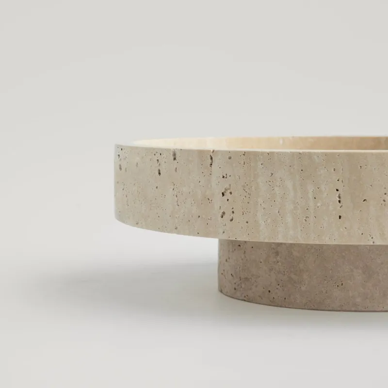 Pamono Cyclo Travertine Bowl from Kiwano Concept> Tabletop|Bowls
