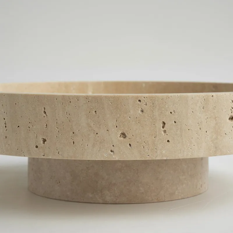 Pamono Cyclo Travertine Bowl from Kiwano Concept> Tabletop|Bowls