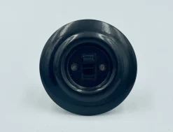 New Pamono Czech Bakelite Light Switch, 1920s