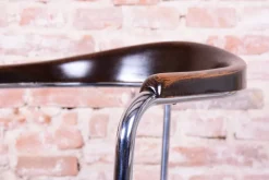 Pamono Czech Bauhaus Beech Armchair attributed to Ladislav Žák for H. Gottwald, 1930s><noscript><img width=