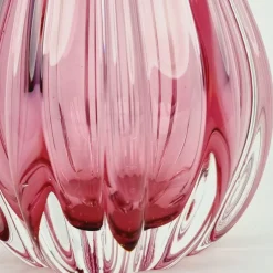 Hot Pamono Czech Crystal Glass Vase attributed to Josef Hospodka, 1970s