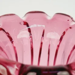 Hot Pamono Czech Crystal Glass Vase attributed to Josef Hospodka, 1970s
