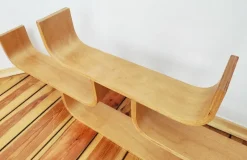 Sale Pamono Czechoslovak Plywood Shelf by Ludvik Volak for Drevopodnik Holesov, 1960s