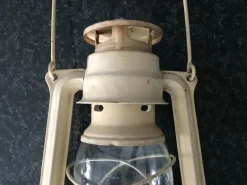 Discount Pamono Czechoslovakian Electrified Metal Meva Oil Lamp / Lantern