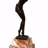 Pamono D. H. Chiparus, Dancer, 1900, Bronze on Marble Base> Art Deco